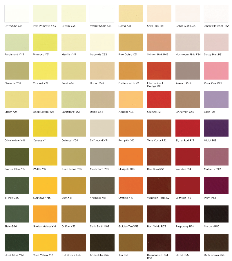 Color Combination Chart Pdf